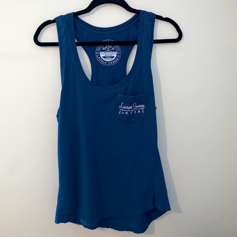 Lauren James Navy Tank